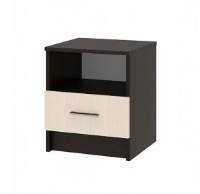 СОФИЯ Тумба прикроватная (ш400*г378*в470мм), ЛДСП венге/дуб белфорт в Тюмени - mebel-tymen.ru | фото