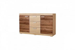 СОНАТА КС-1500 Комод (ш1500*г448*в880мм), ЛДСП дуб сонома/дуб сокраменто-дуб сонома в Тюмени - mebel-tymen.ru | фото