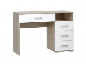 Сопрано Стол макияжный Дуб Сонома/Белый в Тюмени - mebel-tymen.ru | фото