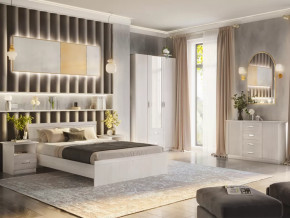 Спальный гарнитур Сабрина-2 Ясень анкор светлый в Тюмени - mebel-tymen.ru | фото