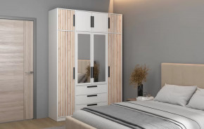 Спальный гарнитур Вегас (ЛДСП Белый) в Тюмени - mebel-tymen.ru | фото