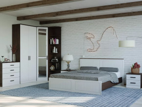 Спальный гарнитур Венеция-1 Венге/Белое дерево в Тюмени - mebel-tymen.ru | фото