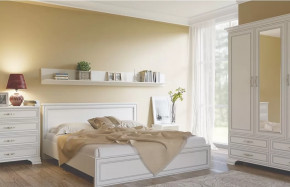 Спальный гарнитур Вудлайн кремовый TIFFANY в Тюмени - mebel-tymen.ru | фото
