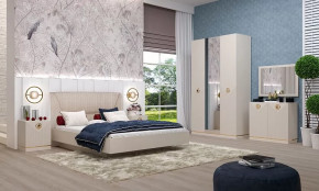 Спальня №1 "Капри" Сатин в Тюмени - mebel-tymen.ru | фото