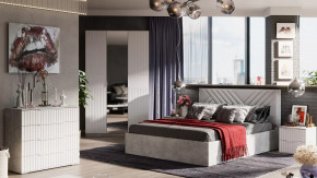 Спальня «Хилтон» Ателье светлый в Тюмени - mebel-tymen.ru | фото