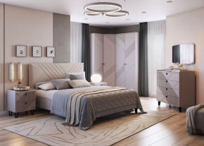 Спальня Кашемир №3, кашемир/сантьяго в Тюмени - mebel-tymen.ru | фото