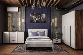 Спальня модульная Брента Жемчуг в Тюмени - mebel-tymen.ru | фото