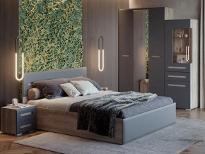 Спальня Наоми графит нубук в Тюмени - mebel-tymen.ru | фото