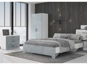 Спальня Victor Белый-бетон в Тюмени - mebel-tymen.ru | фото