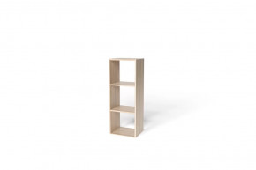 Стеллаж 3 секции 1060х356х294, цвет дуб сонома в Тюмени - mebel-tymen.ru | фото