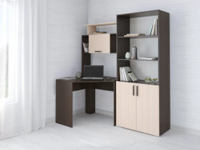 Стеллаж к столу компьютерному Квартет в Тюмени - mebel-tymen.ru | фото