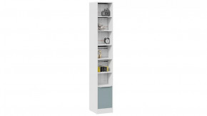 Стеллаж «Марли» Белый, Серо-голубой в Тюмени - mebel-tymen.ru | фото