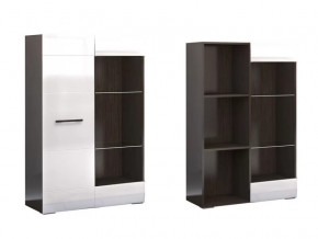 Стеллаж Ненси Венге-Белый глянец в Тюмени - mebel-tymen.ru | фото