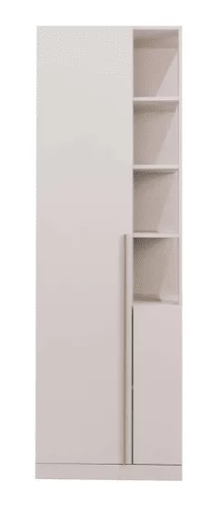 Стеллаж Николь 21.2 Кашемир в Тюмени - mebel-tymen.ru | фото