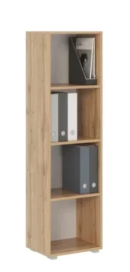 Стеллаж Офис 400 4 полки ТМК в Тюмени - mebel-tymen.ru | фото