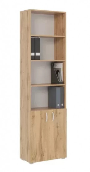 Стеллаж Офис 600 6 полок, с дверями ТМК в Тюмени - mebel-tymen.ru | фото