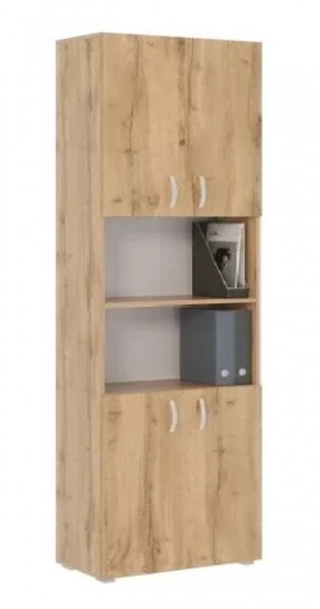 Стеллаж Офис 800 6 полок, 2 комплекта дверей ТМК в Тюмени - mebel-tymen.ru | фото