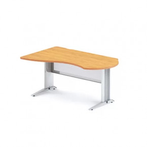 Стол асимметричный на L-образном каркасе DLL-160/DLR-160 "Бостон" в Тюмени - mebel-tymen.ru | фото