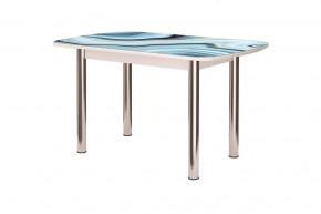 Стол Бостон 2, ф/п агат/белый/опоры брифинг в Тюмени - mebel-tymen.ru | фото