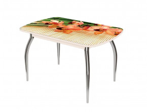 Стол Бостон ф/п Бамбук, 900*600 мм, дуб атланта/хром триумф в Тюмени - mebel-tymen.ru | фото