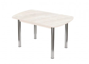 Стол Бостон, фотопечать Мрамор светлый, дуб атланта в Тюмени - mebel-tymen.ru | фото