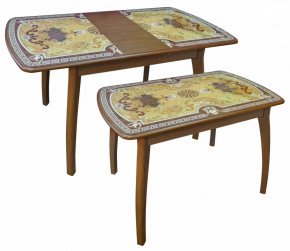 Стол "Чикаго" СТ (6191) фотопечать Инкрустация цвет ВН в Тюмени - mebel-tymen.ru | фото