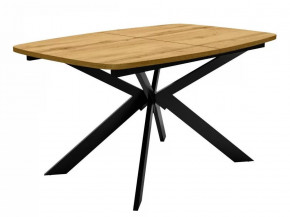 Стол DikLine B140 Дуб Каселла натуральный/опоры черные в Тюмени - mebel-tymen.ru | фото