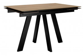 Стол DikLine DM110 Дуб галифакс/опоры черные в Тюмени - mebel-tymen.ru | фото