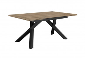 Стол DikLine DX140 Дуб галифакс/опоры черные (2 уп.) в Тюмени - mebel-tymen.ru | фото