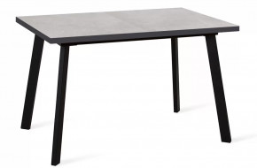 Стол DikLine HB120 хромикс белый/ опоры черные в Тюмени - mebel-tymen.ru | фото