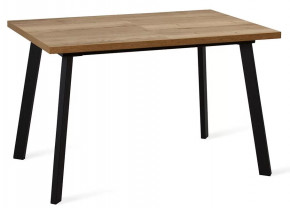 Стол Dikline HB140 Дуб Галифакс (ЛДСП EGGER)/опоры черные в Тюмени - mebel-tymen.ru | фото