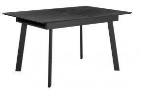 Стол DikLine SFH125 стекло Оптивайт черный мрамор/подстолье черное в Тюмени - mebel-tymen.ru | фото