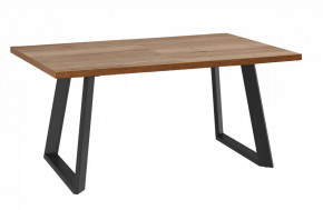 Стол DikLine ZL140 дуб галифакс / черный/опоры черные в Тюмени - mebel-tymen.ru | фото