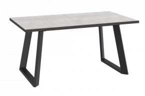 Стол DikLine ZL140 хромикс белый/ черный/опоры черные в Тюмени - mebel-tymen.ru | фото