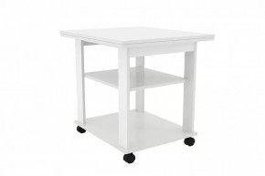 Стол журнальный Консул НМ 011.67 Х Белый в Тюмени - mebel-tymen.ru | фото