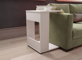 Стол журнальный СЖМ-2 (ш450*г450*в640мм), ЛДСП Белый в Тюмени - mebel-tymen.ru | фото