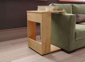 Стол журнальный СЖМ-2 (ш450*г450*в640мм), ЛДСП Дуб крафт золотой в Тюмени - mebel-tymen.ru | фото