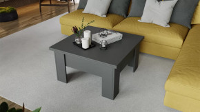 Стол журнальный тип 10 Графит Серый в Тюмени - mebel-tymen.ru | фото