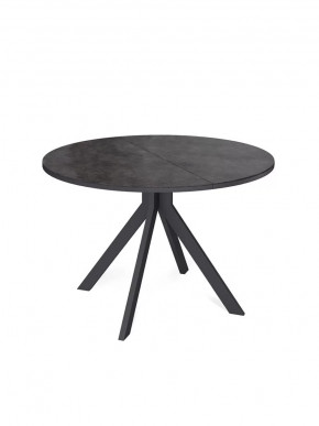 Стол Kenner AR 1000 чёрный/керамика тёмно-серая в Тюмени - mebel-tymen.ru | фото