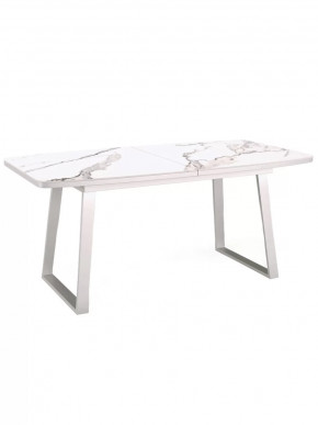 Стол Kenner AZ 1400 белый/керамика мрамор белый в Тюмени - mebel-tymen.ru | фото