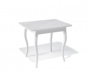 Стол Kenner C 900 белый/стекло белое сатин в Тюмени - mebel-tymen.ru | фото