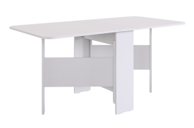 Стол-книжка раскладной Мечта 2 (белое дерево/белое дерево) в Тюмени - mebel-tymen.ru | фото