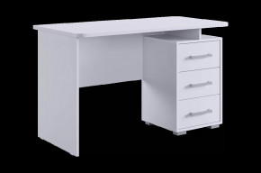 Стол компьютерный 1200 Лайт-2 белый/белый в Тюмени - mebel-tymen.ru | фото