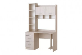 Стол компьютерный "ПКС- 5" (ш1250*г600*в1968мм), ЛДСП анкор светлый/анкор светлый (2 УП) в Тюмени - mebel-tymen.ru | фото