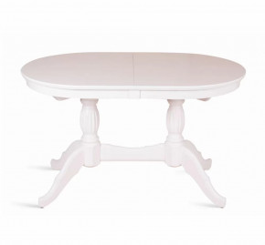 Стол Лилия 1300 раздвижной овальный(белая эмаль/слоновая кость) в Тюмени - mebel-tymen.ru | фото