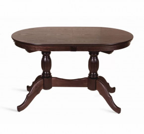 Стол Лилия 1300 раздвижной овальный(темный тон/средний тон) в Тюмени - mebel-tymen.ru | фото