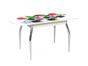 Стол обеденный Грация-2 1550 раздвижной фотопечать #147072344 в Тюмени - mebel-tymen.ru | фото