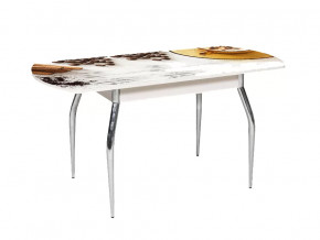 Стол обеденный Грация-2 1550 раздвижной фотопечать #293939504 в Тюмени - mebel-tymen.ru | фото