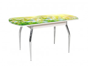 Стол обеденный Грация-2 1550 раздвижной фотопечать #450187495 в Тюмени - mebel-tymen.ru | фото