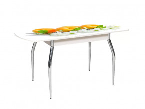 Стол обеденный Грация-2 1550 раздвижной фотопечать #54640666 в Тюмени - mebel-tymen.ru | фото